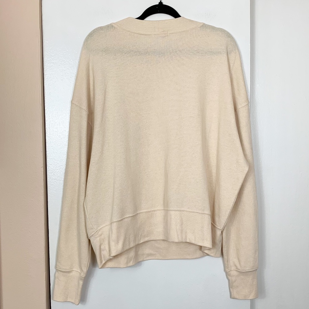 Abound Cream Mock Neck Sweatshirt - Picture 6 of 6